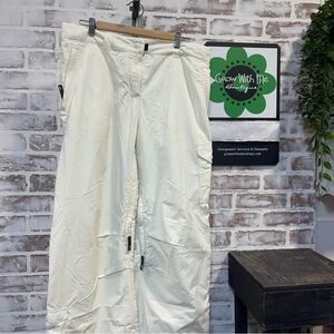 Powder room snow riding pants Cream Women's large
